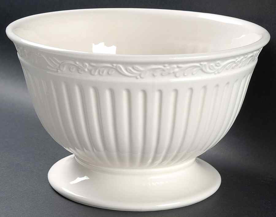 Italian Countryside (Stoneware) 10" Footed Bowl by Mikasa-1
