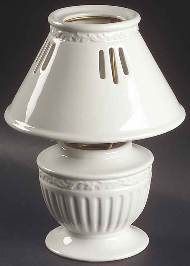 Italian Countryside (Stoneware) Tea Light Lamp with Shade by Mikasa-1