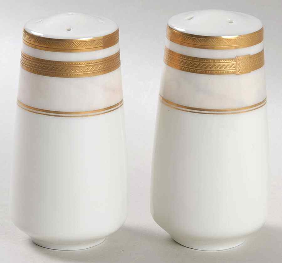 Ivory Florentine Salt & Pepper Set by Mikasa-1