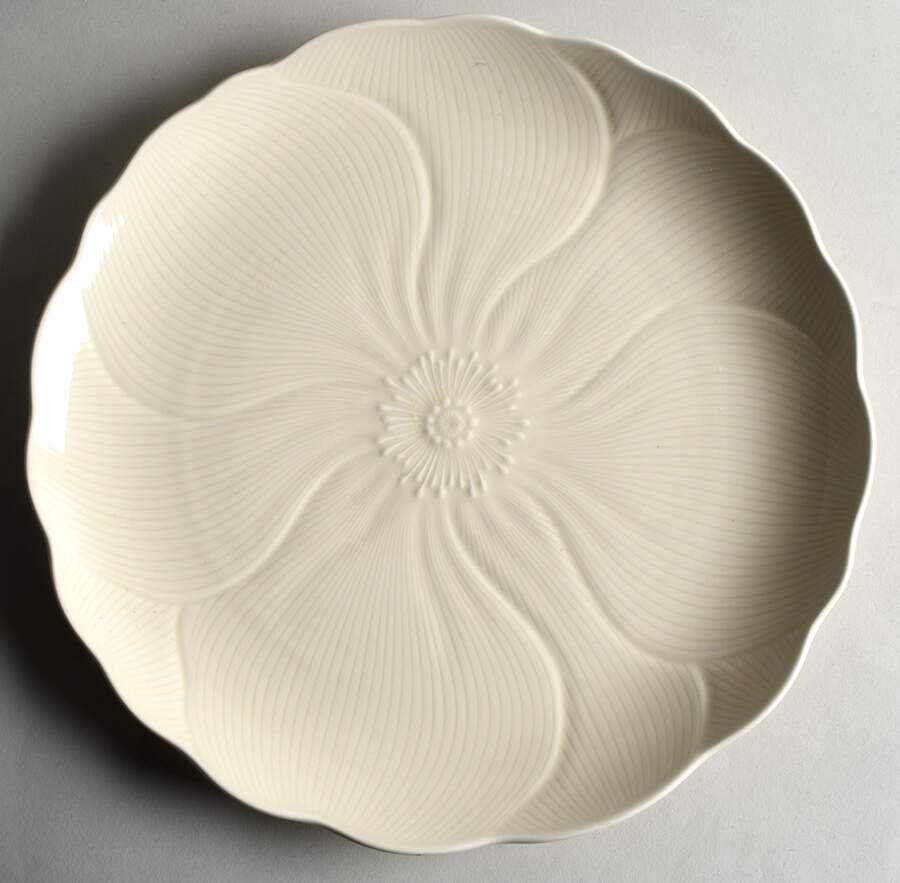Ivory (Spring Line) 12" Chop Plate (Round Platter) by Mikasa-1