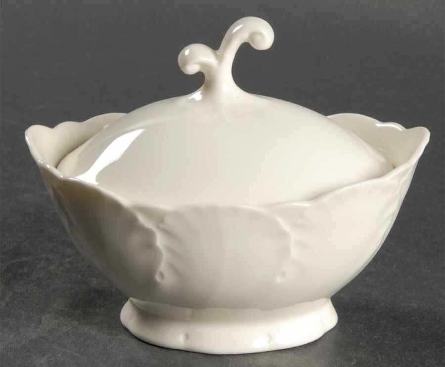 Ivory Tower Sugar Bowl & Lid by Mikasa-1