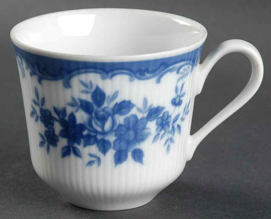 Jardin Bleu Flat Cup by Mikasa-1