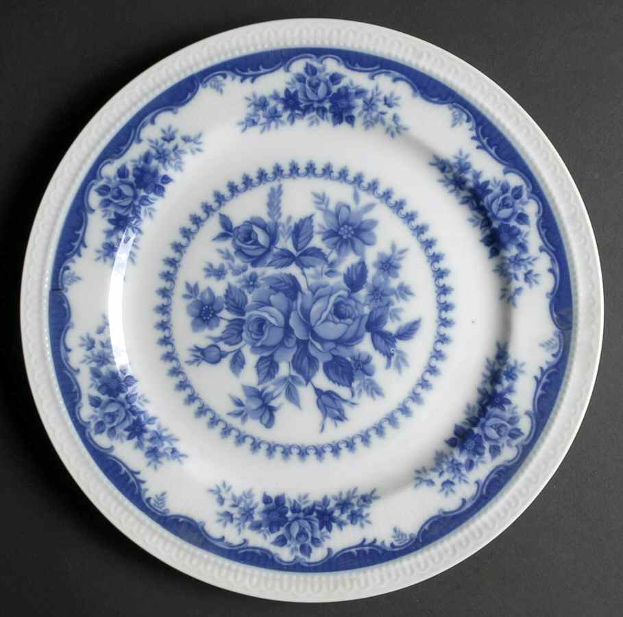 Jardin Bleu 12" Chop Plate (Round Platter) by Mikasa-1
