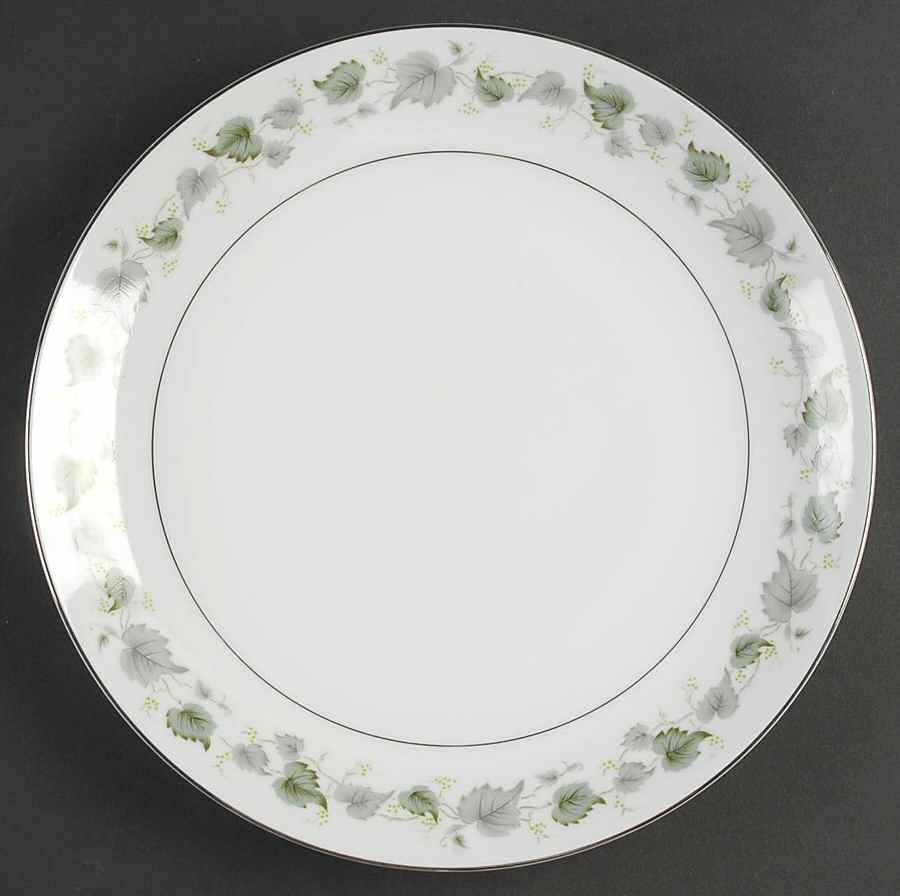 Jade (5721, Fine China) 11" Chop Plate (Round Platter) by Mikasa-1