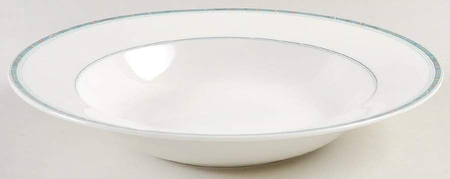 Jade (HK802, Ultima plus) Large Rim Soup Bowl by Mikasa-1