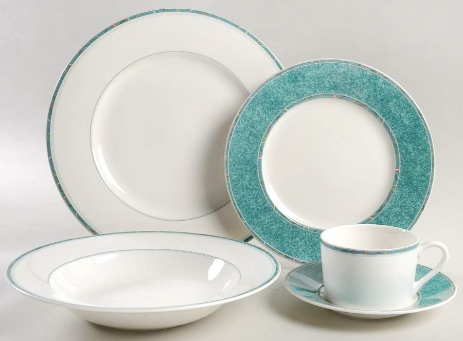 Jade (HK802, Ultima plus) 5 Piece Place Setting by Mikasa-1