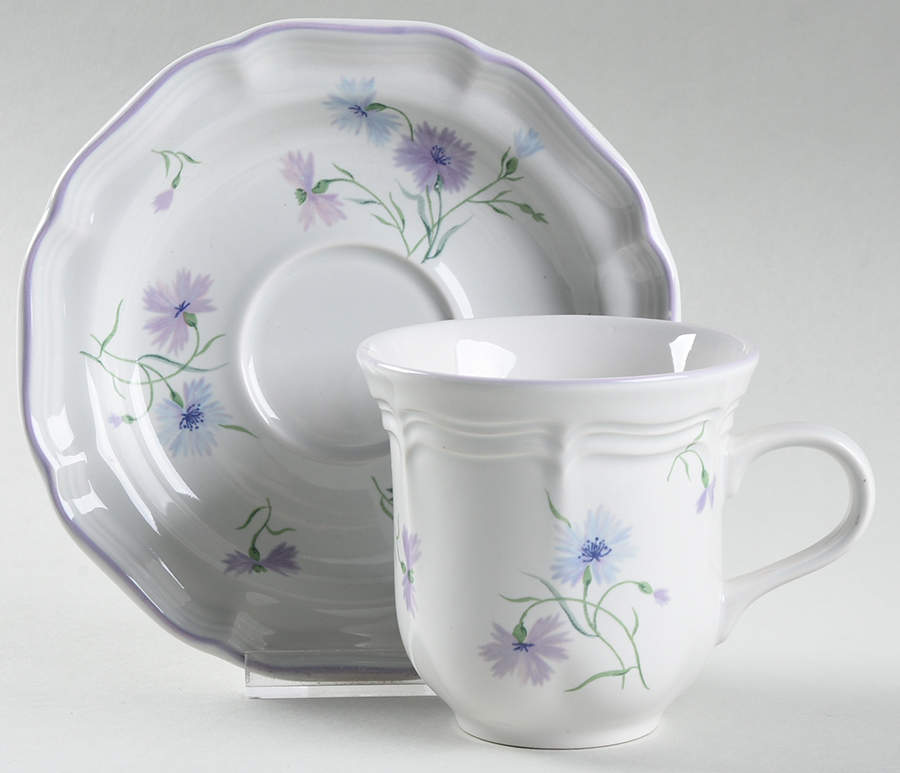 Jaleh Flat Cup & Saucer Set by Mikasa-1