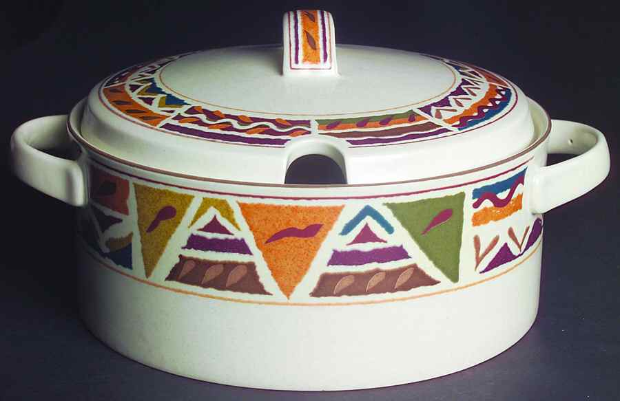 Jamboree Tureen &  Lid by Mikasa-1