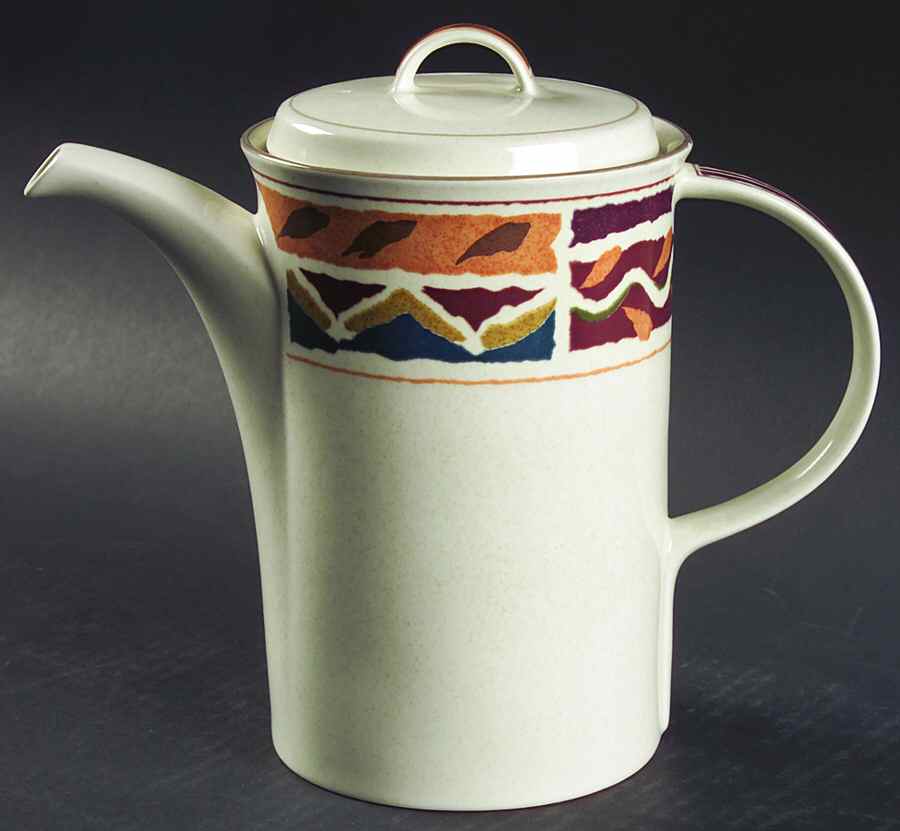 Jamboree Coffee Pot & Lid by Mikasa-1