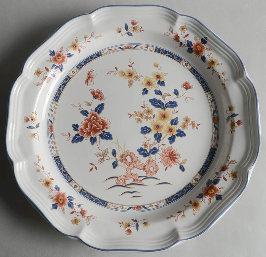 Japonica 12" Chop Plate (Round Platter) by Mikasa-1