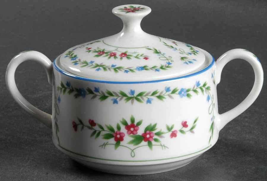 Jardin Sugar Bowl & Lid by Mikasa-1