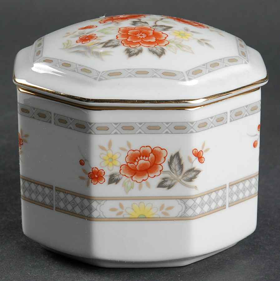 Jardin Sugar Bowl & Lid by Mikasa-1