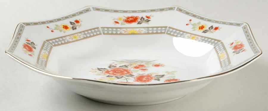 Jardin Rim Soup Bowl by Mikasa-1