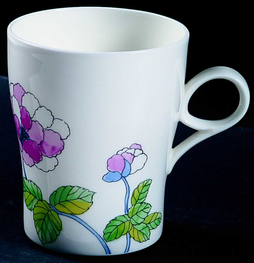 Jasper (Pink White Floral) Mug by Mikasa-1
