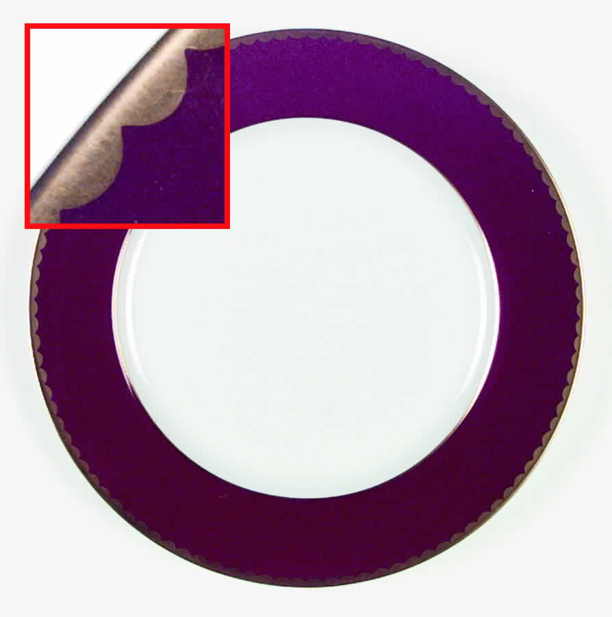 Jasper (Cinnabar Rim) Dinner Plate by Mikasa-1