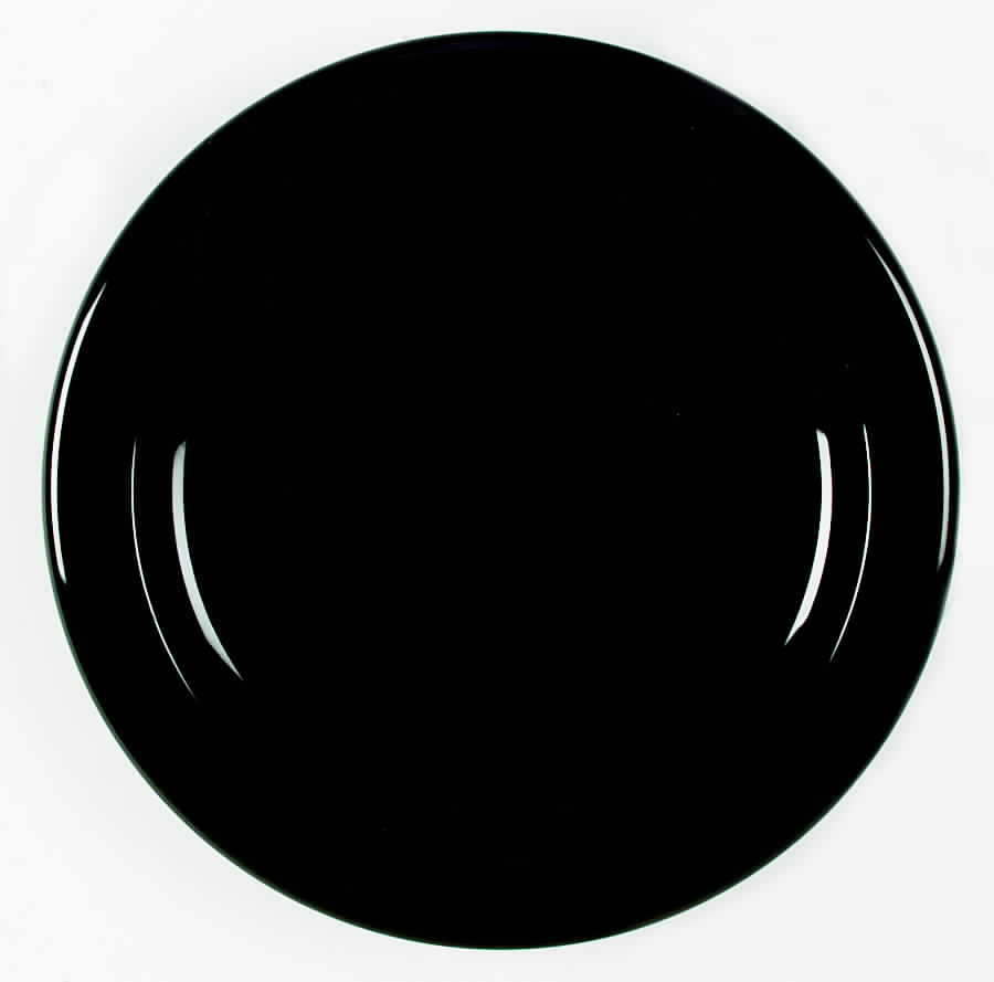 Jet Black Dinner Plate by Mikasa-1