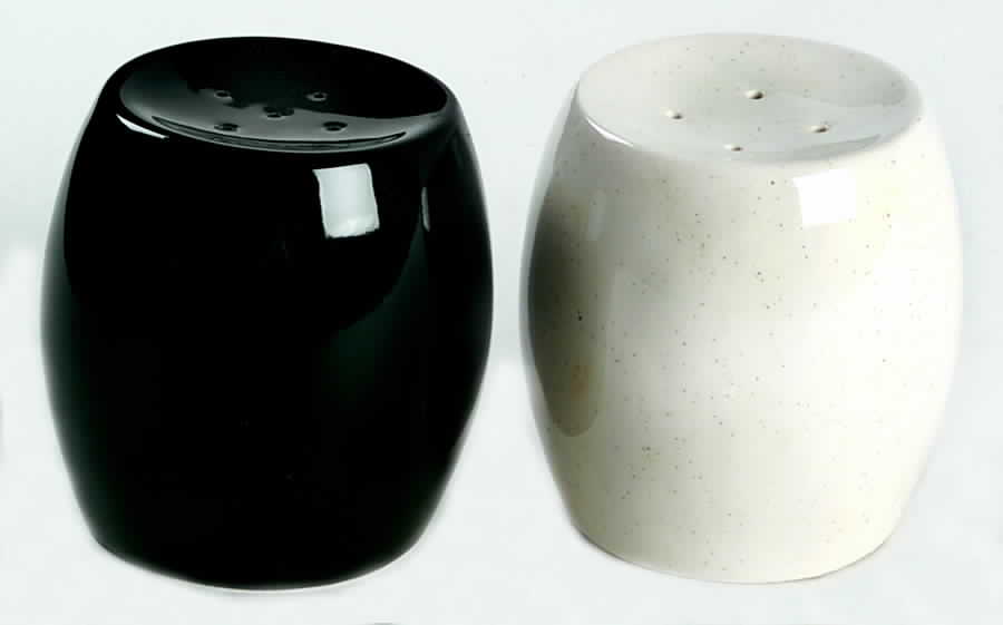 Jet Black Salt & Pepper Set by Mikasa-1