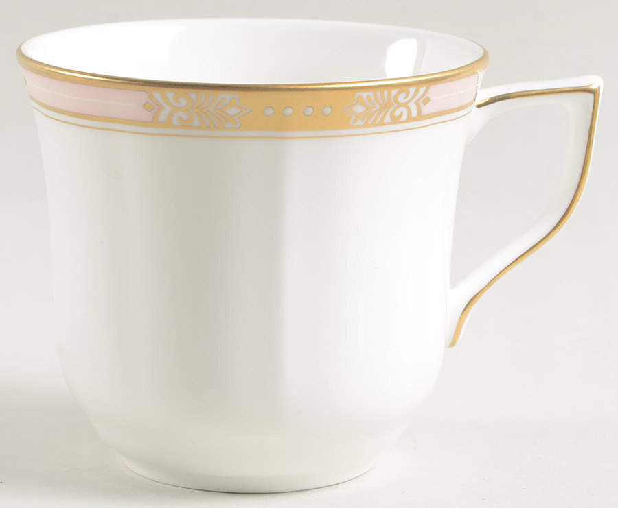 Jeweltone Peach Flat Cup by Mikasa-1