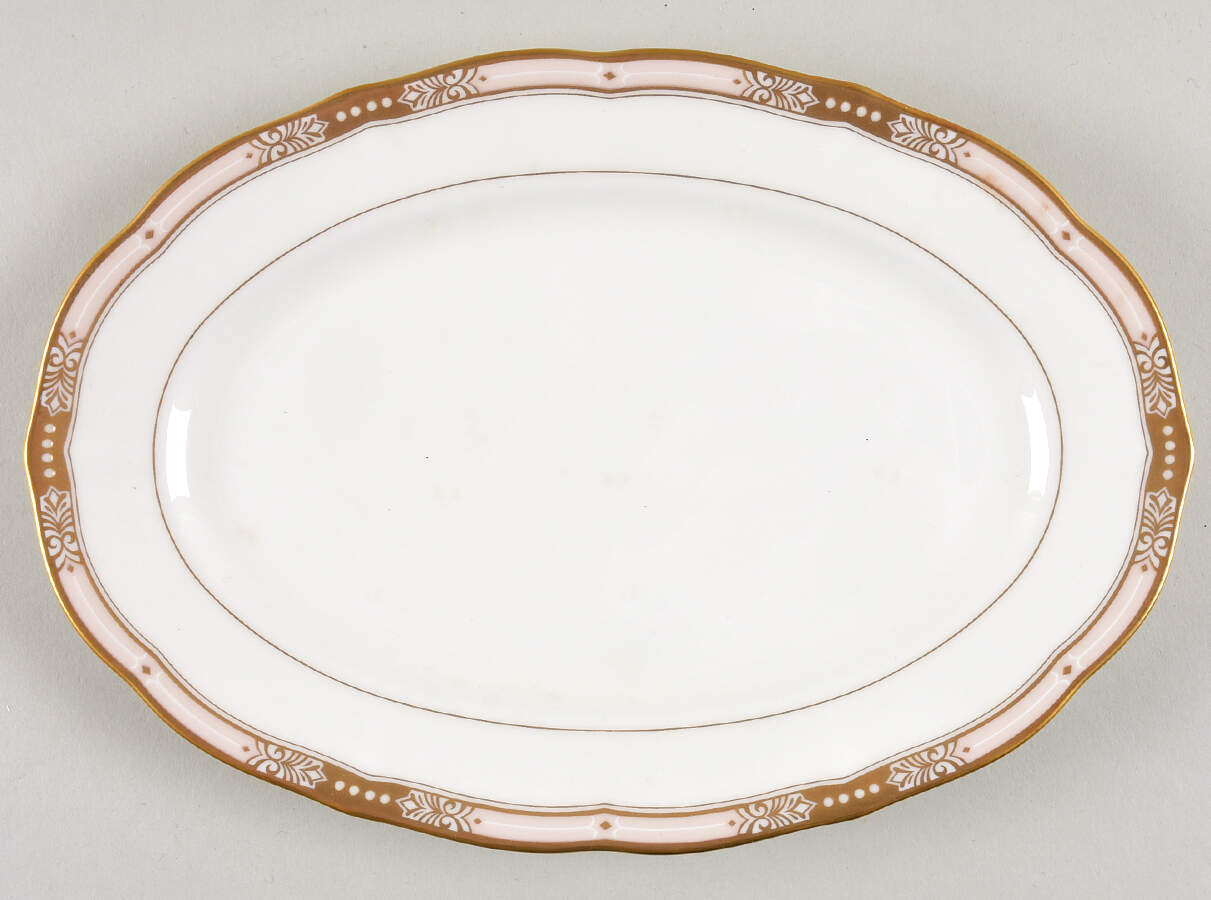 Jeweltone Peach Butter Tray by Mikasa-1