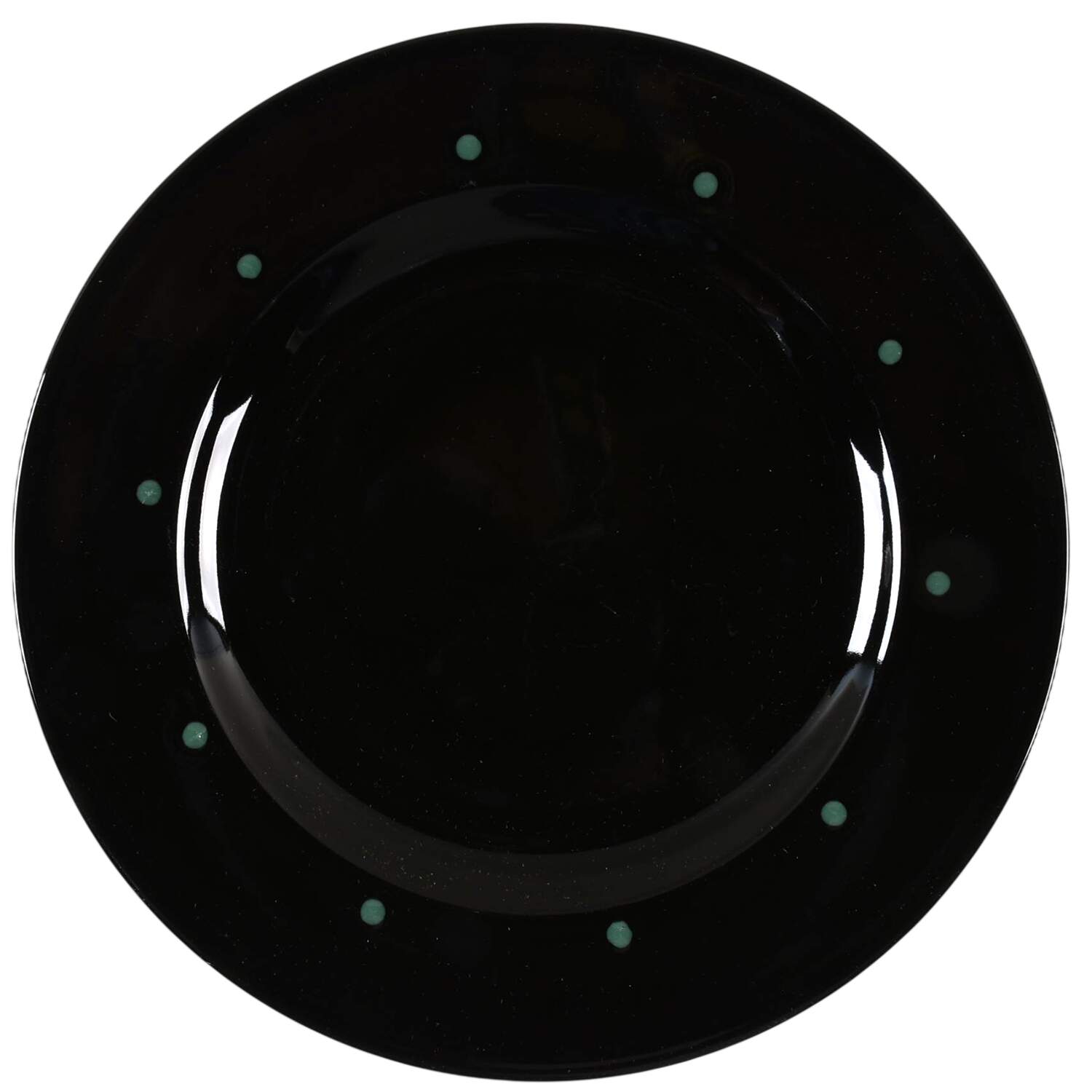 Jet Stone Green Salad Plate by Mikasa-1
