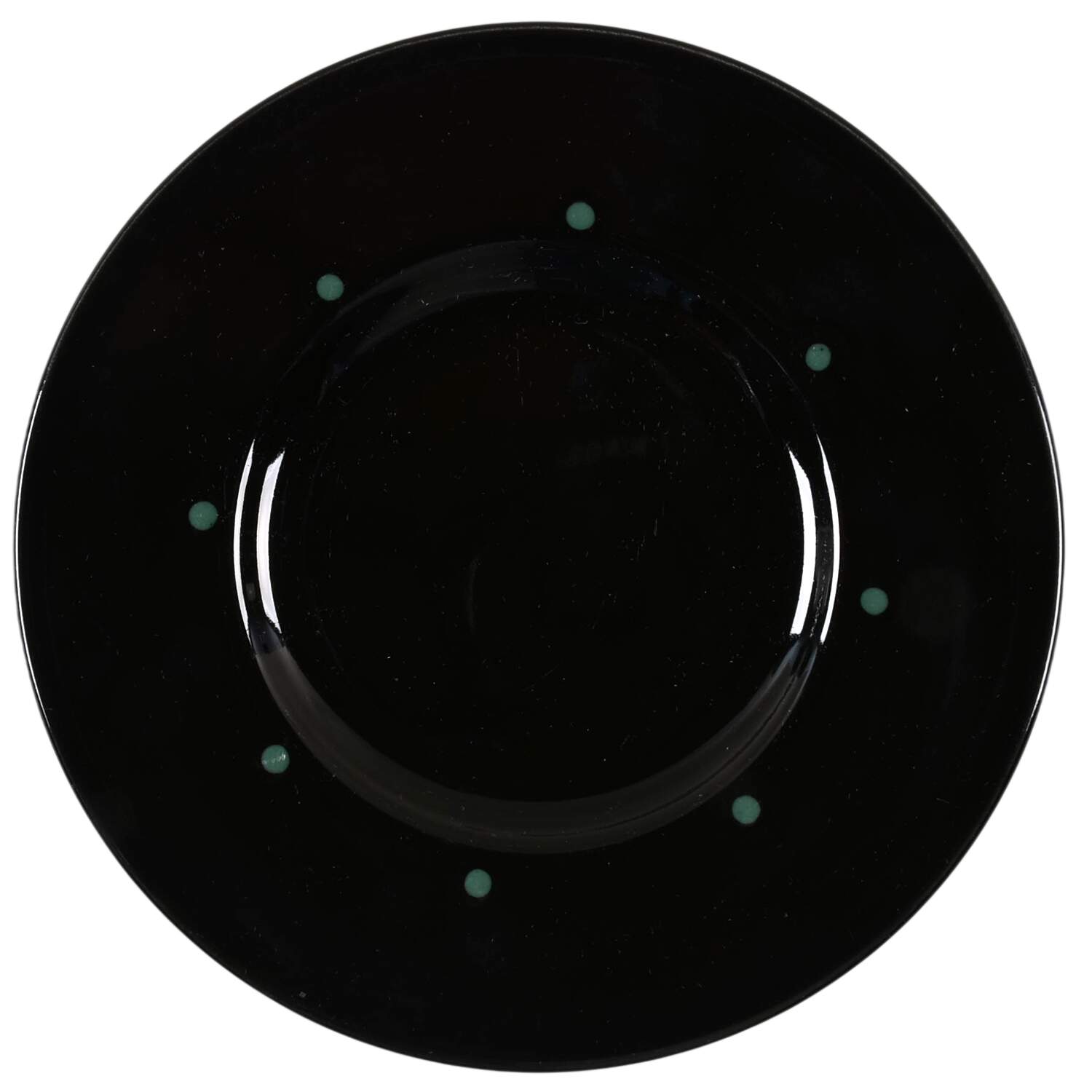 Jet Stone Green Saucer by Mikasa-1