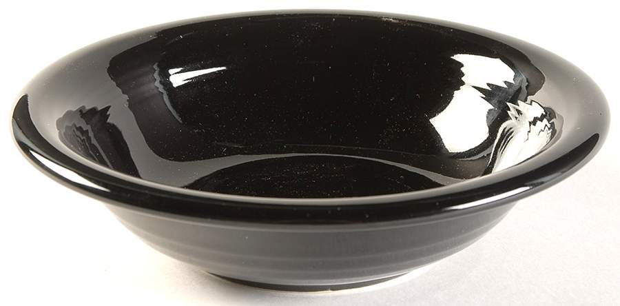Jet Black Coupe Soup Bowl by Mikasa-1