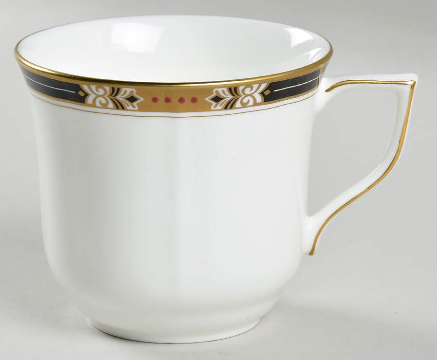 Jeweltone Black Flat Cup by Mikasa-1