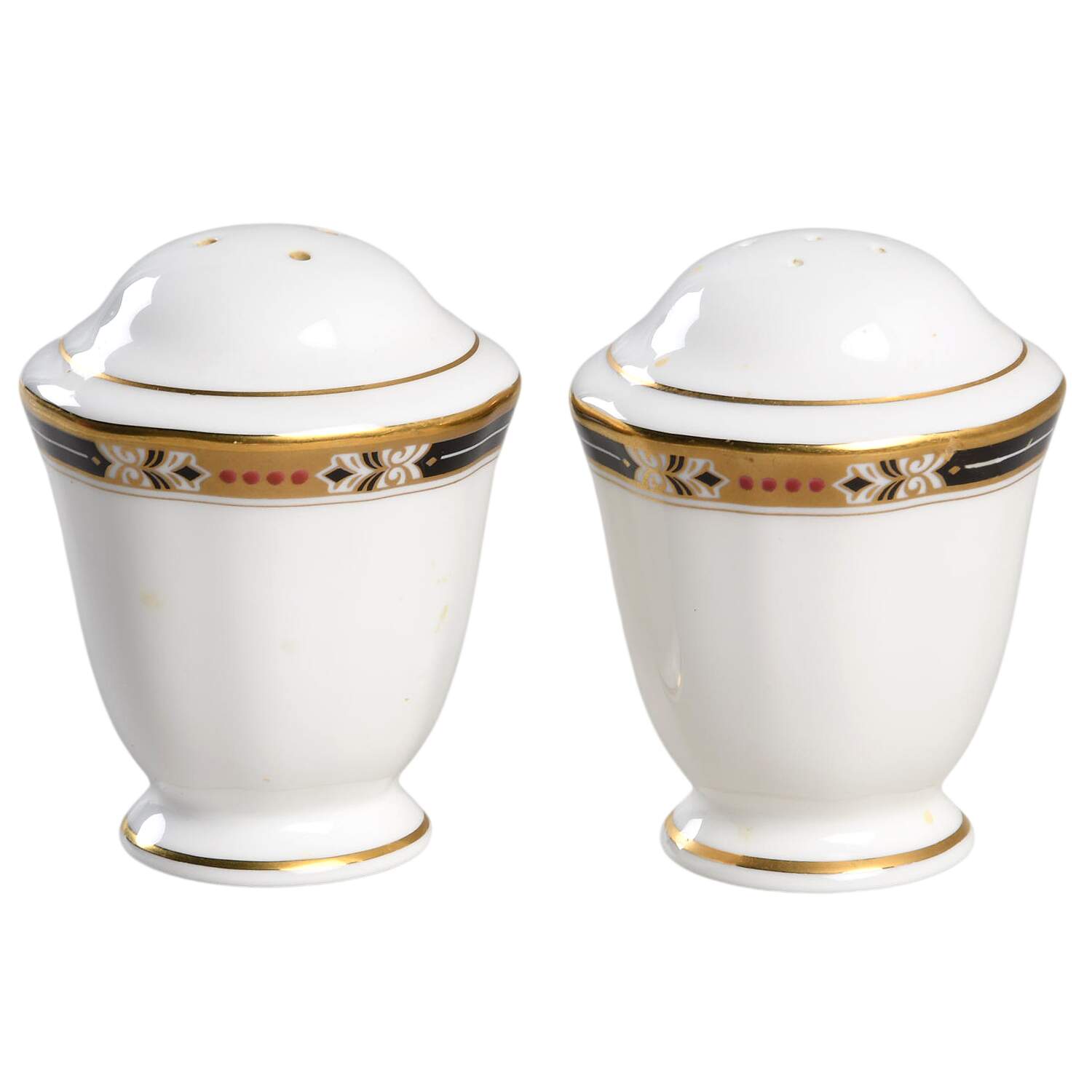 Jeweltone Black Salt & Pepper Set by Mikasa-1