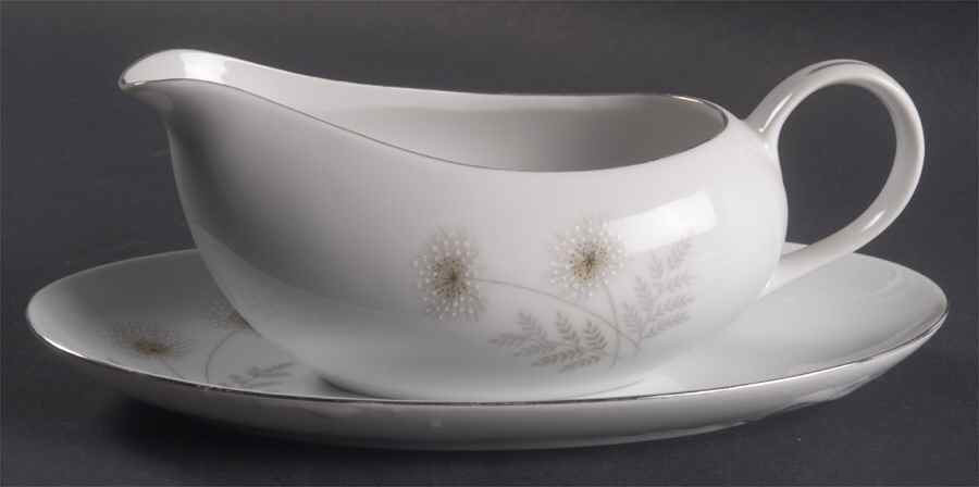 Jo Ann Gravy Boat & Underplate by Mikasa-1