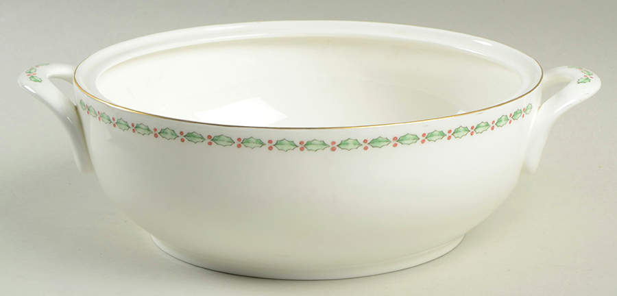 Jolly St. Nick Round Vegetable No Lid by Mikasa-1