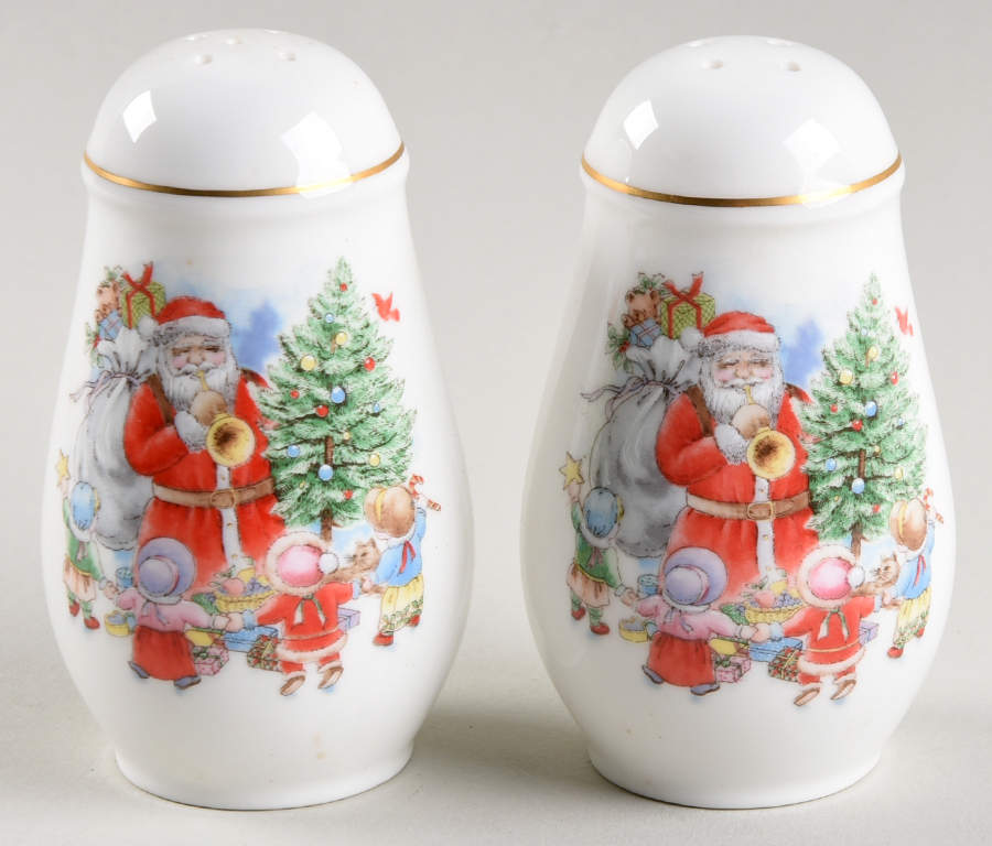 Jolly St. Nick Salt & Pepper Set by Mikasa-1