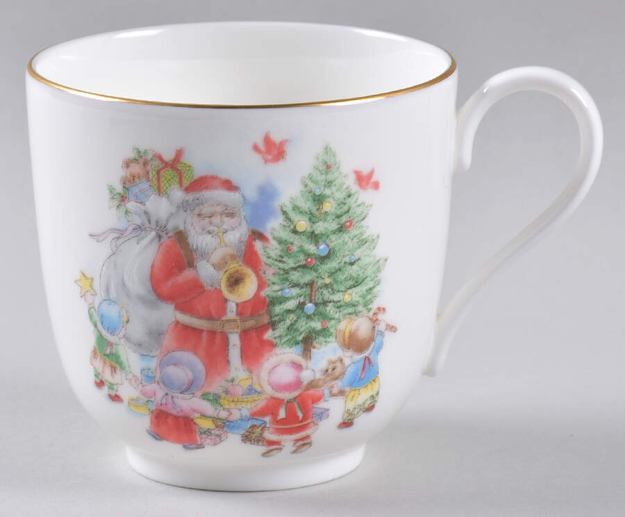 Jolly St. Nick Flat Cup by Mikasa-1