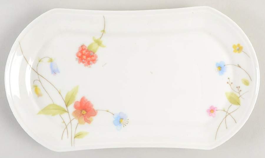Just Flowers Butter Tray by Mikasa-1
