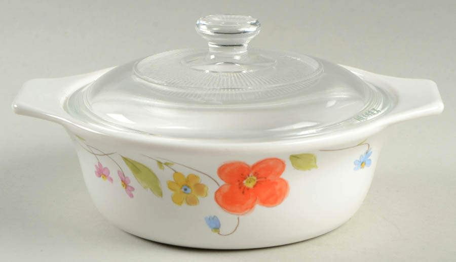 Just Flowers Individual Casserole & Lid by Mikasa-1