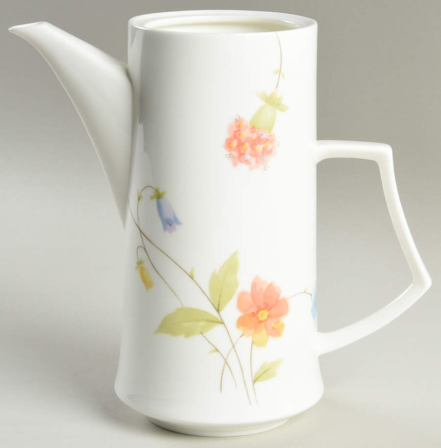 Just Flowers Mini Coffee Pot No Lid by Mikasa-1