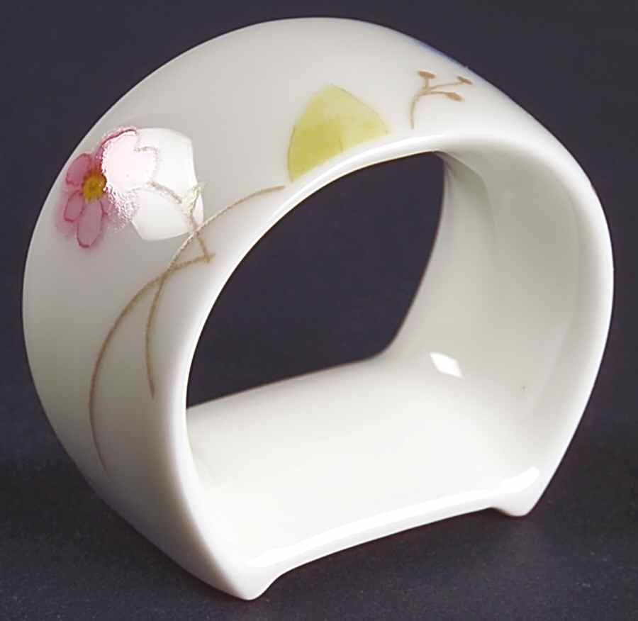 Just Flowers Napkin Ring by Mikasa-1