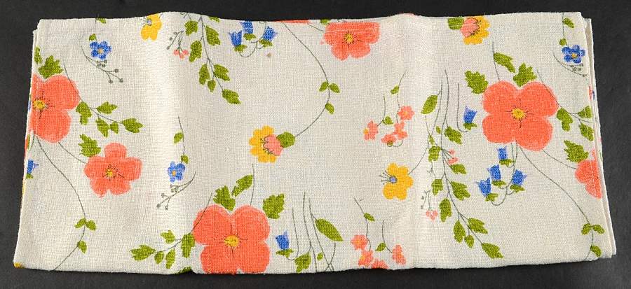 Just Flowers Cloth Dish Towel by Mikasa-1