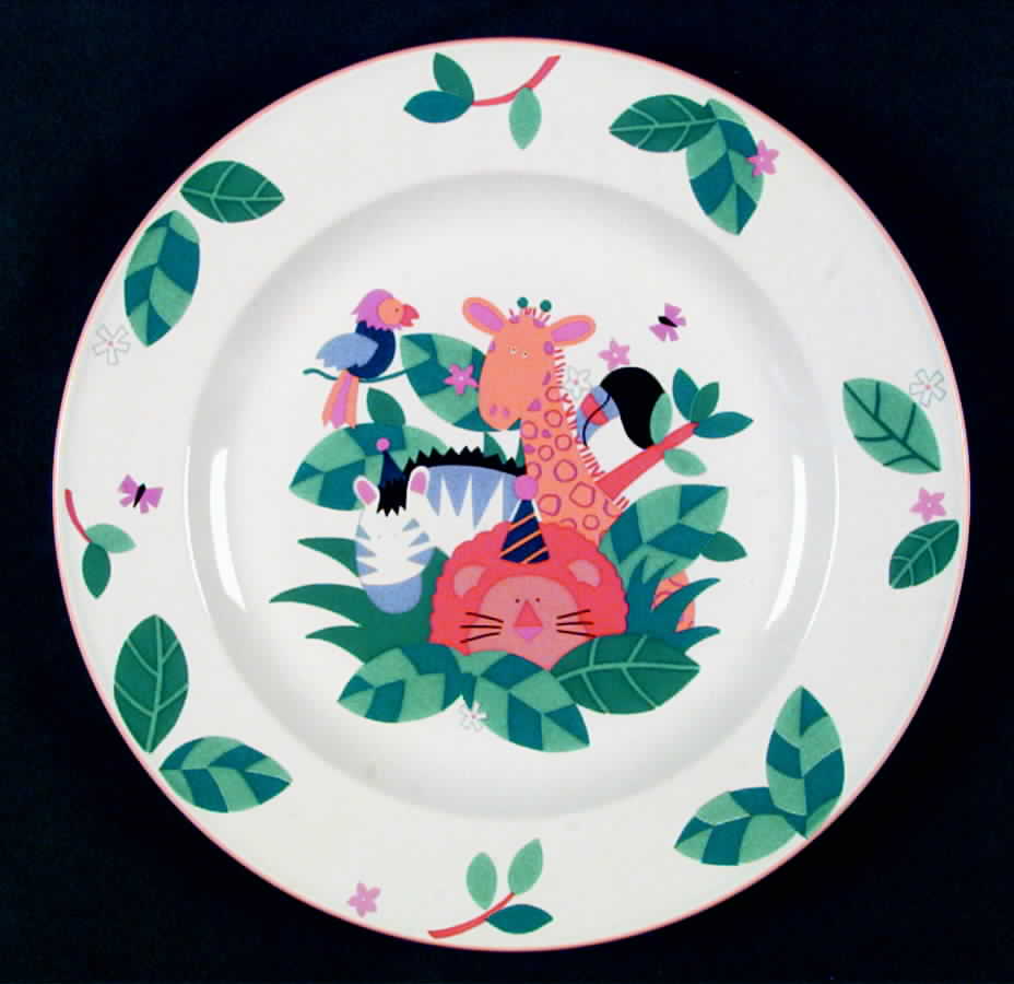 Jungle Friends Dinner Plate by Mikasa-1