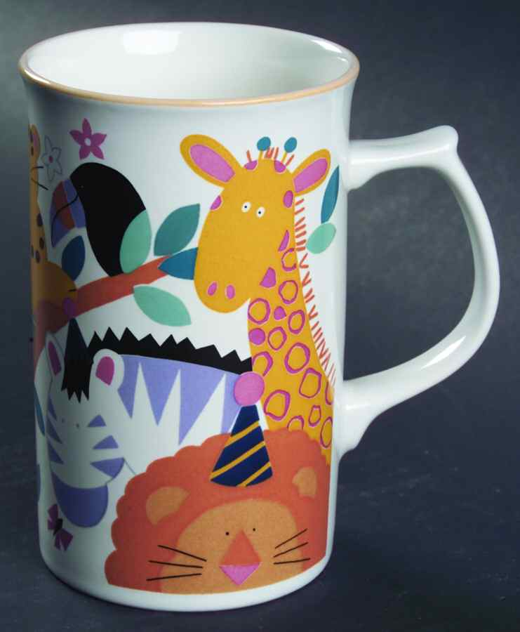 Jungle Friends Tall Mug by Mikasa-1