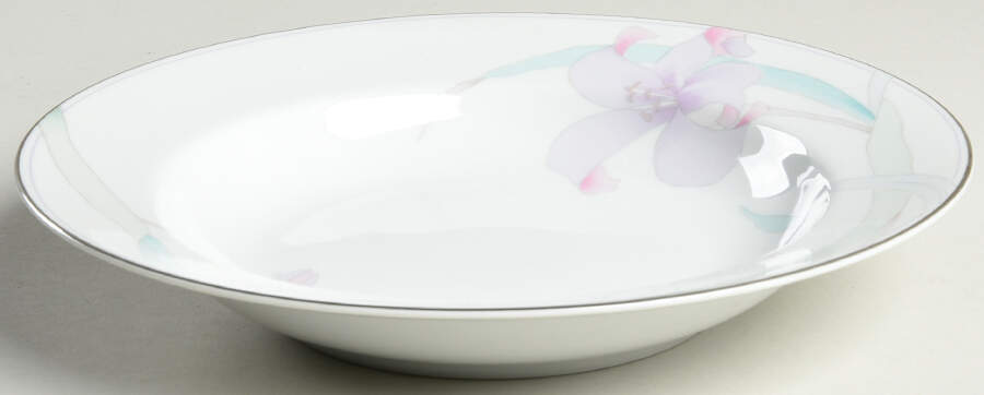 June Garden Rim Soup Bowl by Mikasa-1
