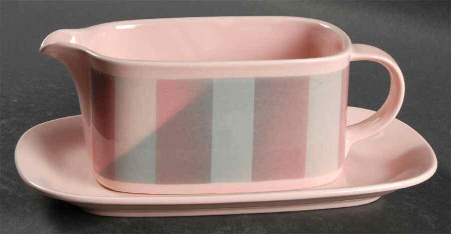 Julianna Gravy Boat & Underplate (Relish/Butter) by Mikasa-1