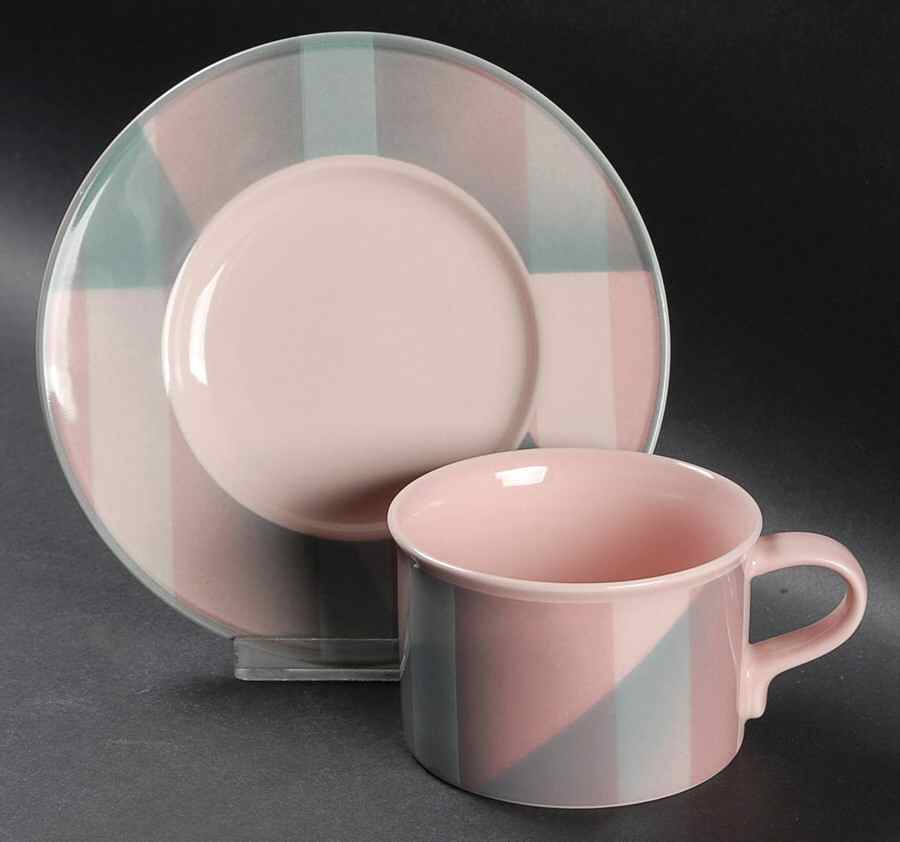 Julianna Flat Cup & Saucer Set by Mikasa-1