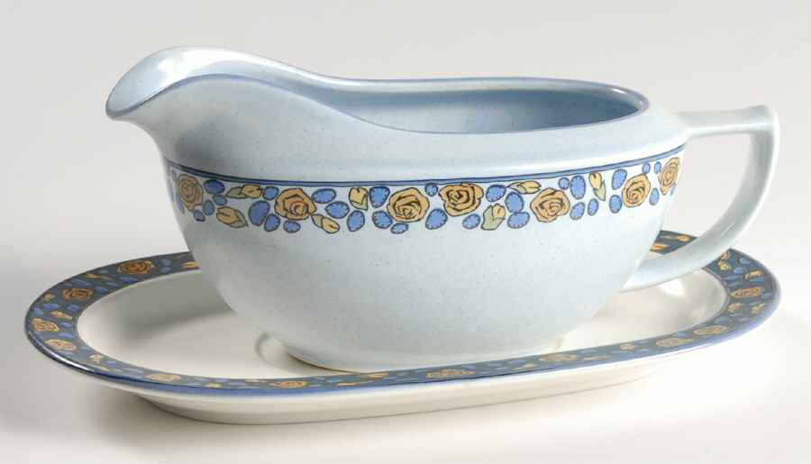 Julliard Gravy Boat & Underplate by Mikasa-1