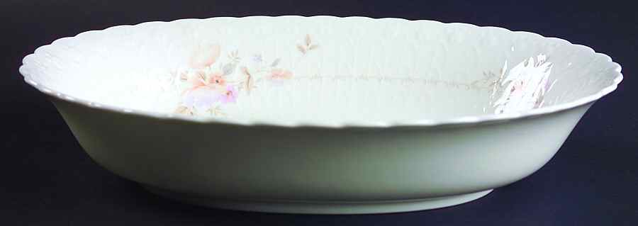 June Splendor 10" Oval Vegetable Bowl by Mikasa-1