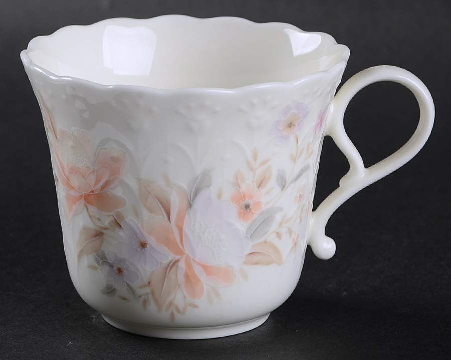 June Splendor Flat Demitasse Cup by Mikasa-1