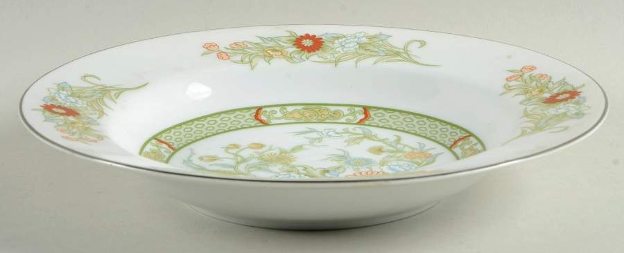 Kabuki Rim Soup Bowl by Mikasa-1