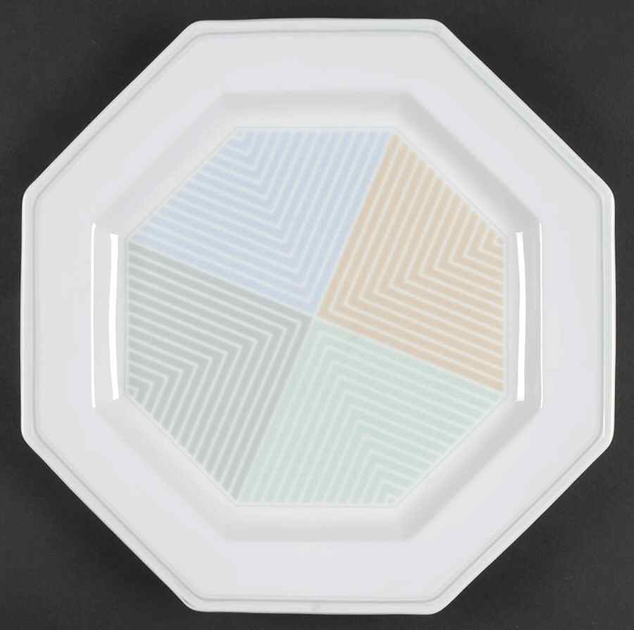 Kaleidoscope 11" Chop Plate (Round Platter) by Mikasa-1