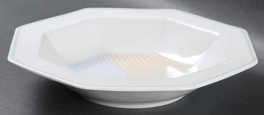 Kaleidoscope Rim Soup Bowl by Mikasa-1