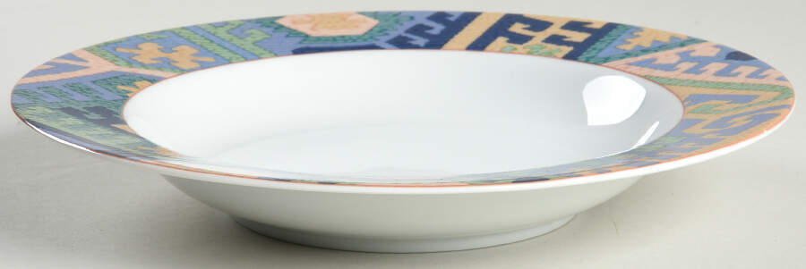 Karastan Rim Soup Bowl by Mikasa-1