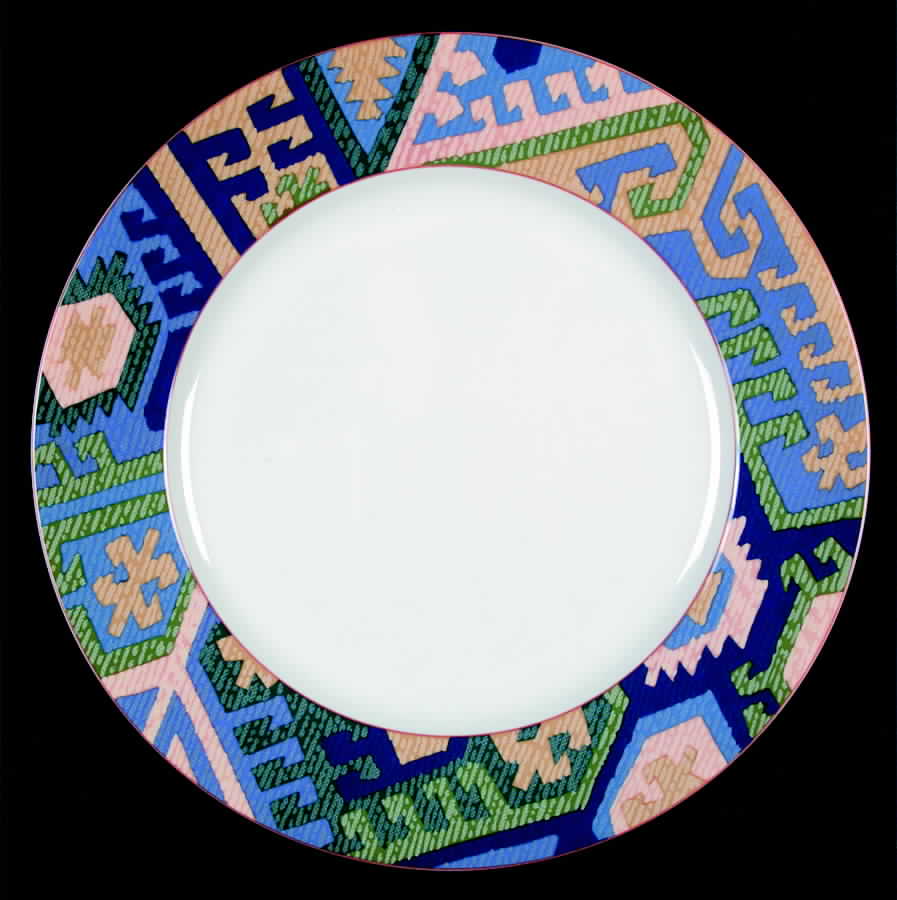 Karastan Dinner Plate by Mikasa-1